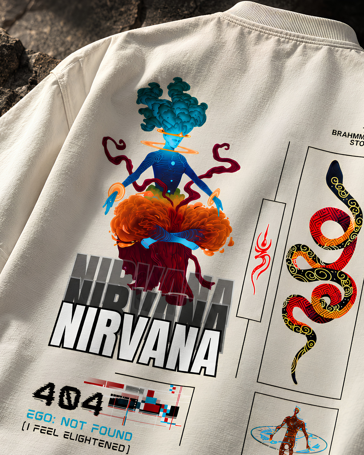 NIRVANA/निर्वाणा — OVERSIZED T-SHIRT