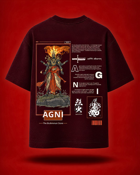 AGNI/अग्नि — OVERSIZED T-SHIRT
