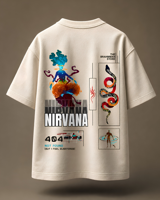 NIRVANA/निर्वाणा — OVERSIZED T-SHIRT