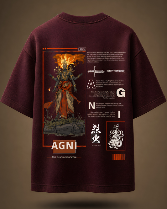 AGNI/अग्नि — OVERSIZED T-SHIRT